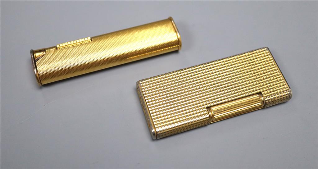 Two lighters including Dunhill